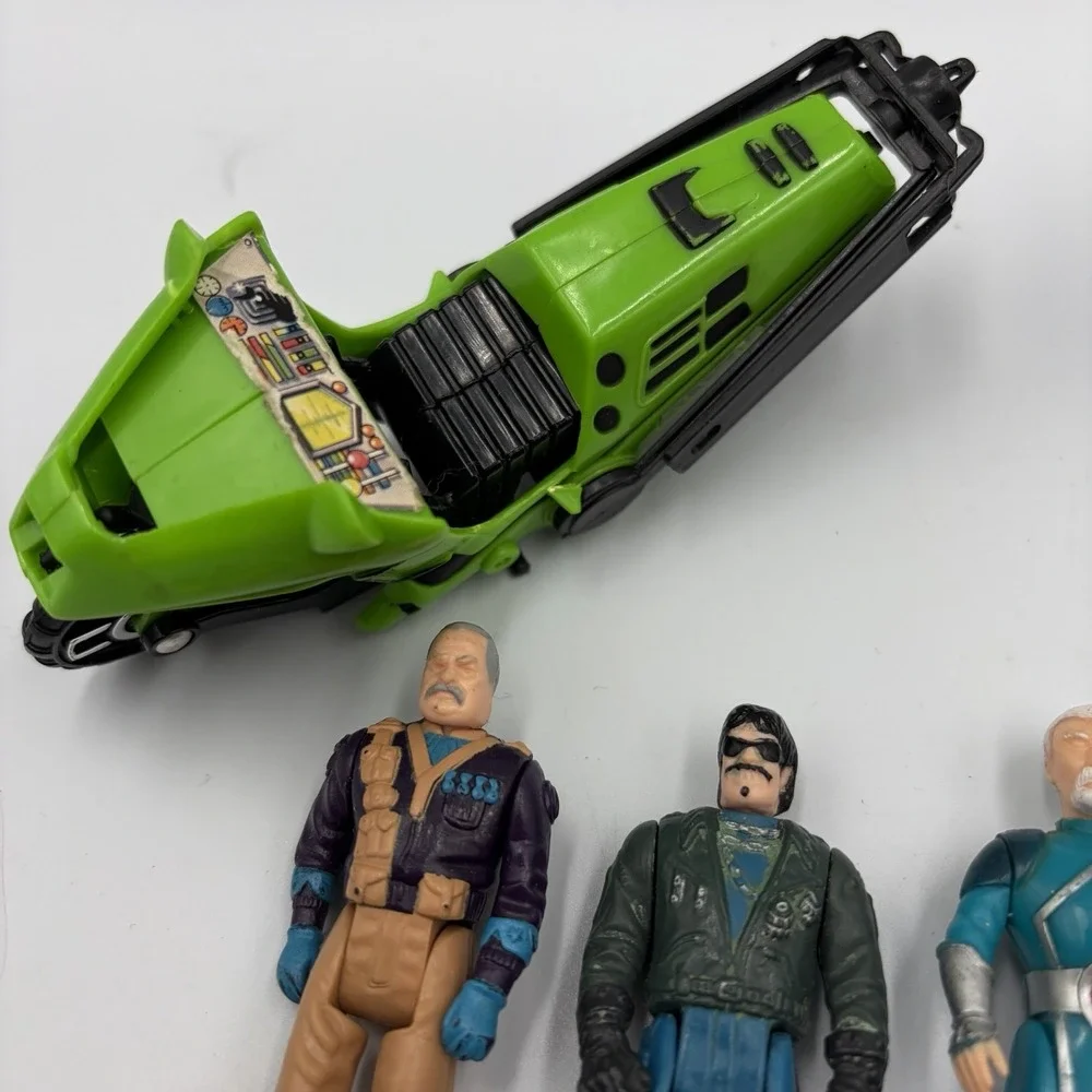 KENNER M.A.S.K 16‎ Figure Mixed Lot 1980's Dino Riders Condor Flying Motorcycle